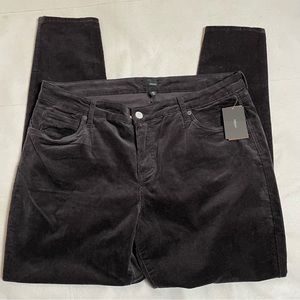 NWT New Edyson Hampton Skinny Corduroy Cotton Jeans Size 16W